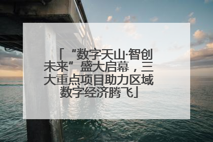“数字天山·智创未来”盛大启幕，三大重点项目助力区域数字经济腾飞