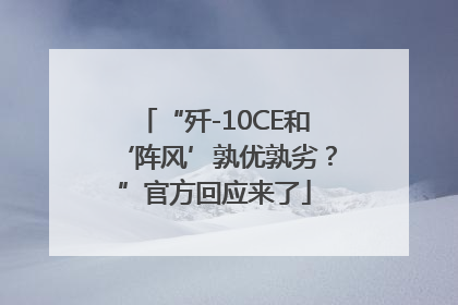 “歼-10CE和‘阵风’孰优孰劣？”官方回应来了