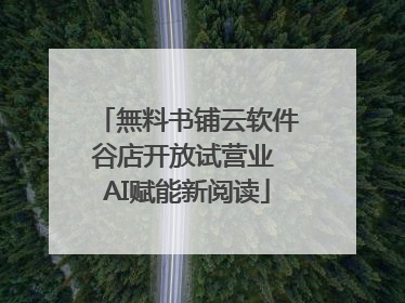 無料书铺云软件谷店开放试营业 AI赋能新阅读