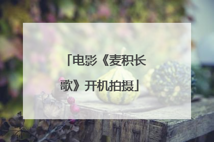 电影《麦积长歌》开机拍摄