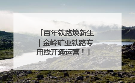 百年铁路焕新生｜金岭矿业铁路专用线开通运营！