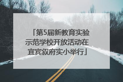 第5届新教育实验示范学校开放活动在宜宾叙府实小举行