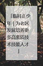 临科正少年｜为老区发展培养更多高素质技术技能人才