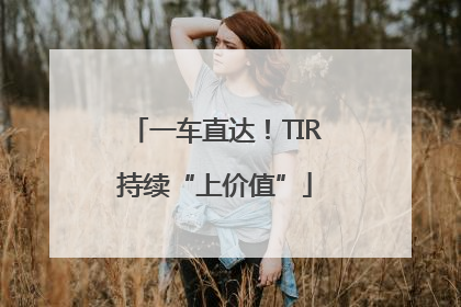 一车直达！TIR持续“上价值”