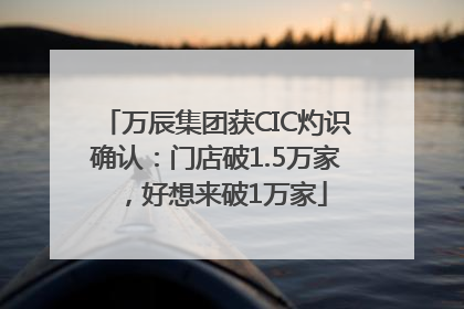 万辰集团获CIC灼识确认：门店破1.5万家，好想来破1万家