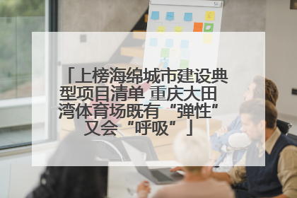 上榜海绵城市建设典型项目清单 重庆大田湾体育场既有“弹性”又会“呼吸”