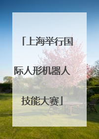 上海举行国际人形机器人技能大赛