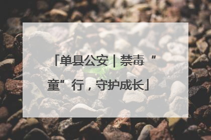 单县公安｜禁毒“童”行，守护成长