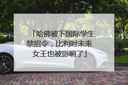 哈佛被下国际学生禁招令，比利时未来女王也被影响了