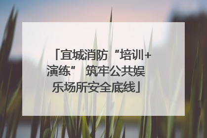 宜城消防“培训+演练” 筑牢公共娱乐场所安全底线