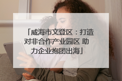 威海市文登区：打造对非合作产业园区 助力企业抱团出海