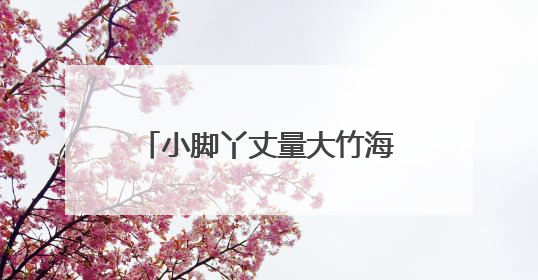 小脚丫丈量大竹海！快来报名，“益阳走娃”父亲节走起