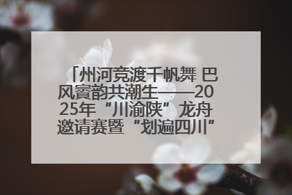 州河竞渡千帆舞 巴风賨韵共潮生——2025年“川渝陕”龙舟邀请赛暨“划遍四川”达川站圆满收官