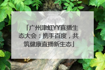 广州津虹YY直播生态大会：携手百度，共筑健康直播新生态