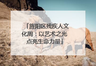 旌阳区残疾人文化周：以艺术之光点亮生命力量