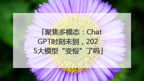 聚焦多模态：ChatGPT时刻未到，2025大模型“变慢”了吗