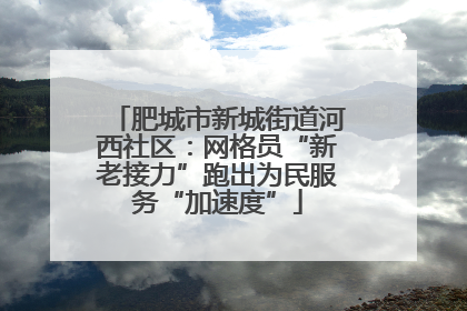 肥城市新城街道河西社区：网格员“新老接力”跑出为民服务“加速度”
