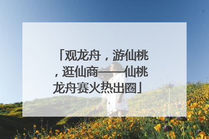 观龙舟，游仙桃，逛仙商——仙桃龙舟赛火热出圈