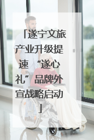 遂宁文旅产业升级提速 “遂心礼”品牌外宣战略启动