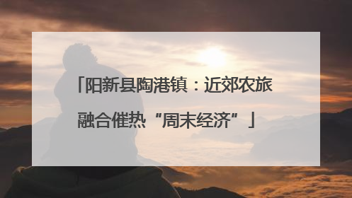 阳新县陶港镇：近郊农旅融合催热“周末经济”