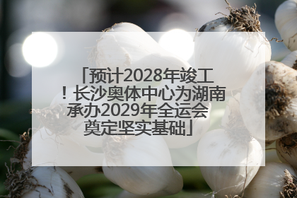 预计2028年竣工！长沙奥体中心为湖南承办2029年全运会奠定坚实基础