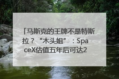 马斯克的王牌不是特斯拉？“木头姐”：SpaceX估值五年后可达2.5万亿美元！