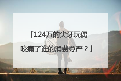 124万的尖牙玩偶 咬痛了谁的消费尊严？