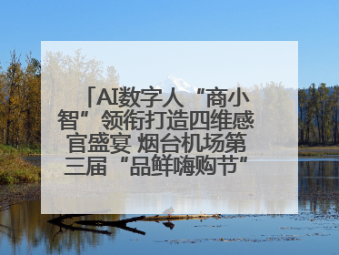 AI数字人“商小智”领衔打造四维感官盛宴 烟台机场第三届“品鲜嗨购节”智趣启航