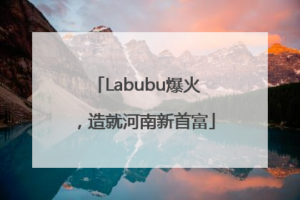 Labubu爆火，造就河南新首富